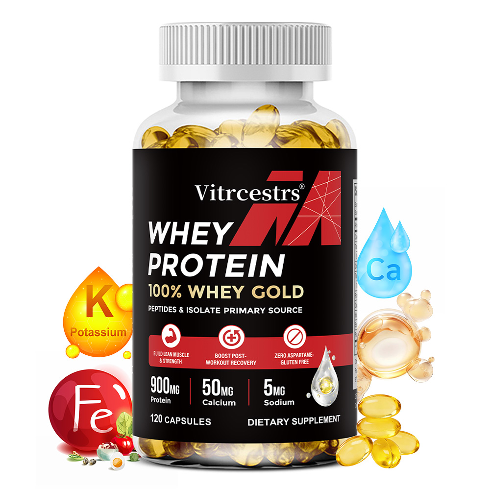 Nutrition And Fitness - Capsule di Proteine del Siero di