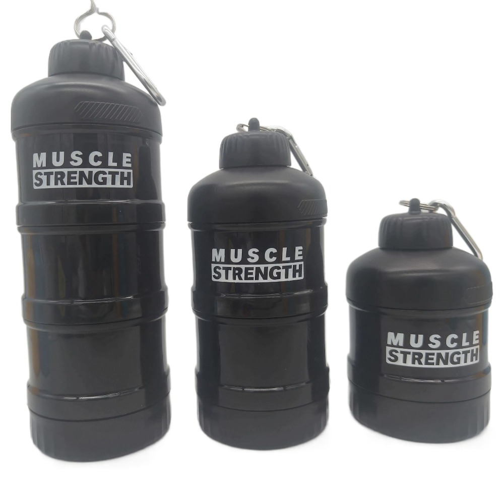 Nutrition And Fitness - Scatola di polvere proteica portatile a