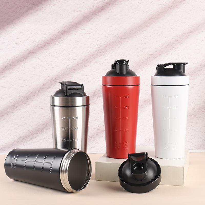 Nutrition And Fitness - Bottiglia shaker per polvere proteica in