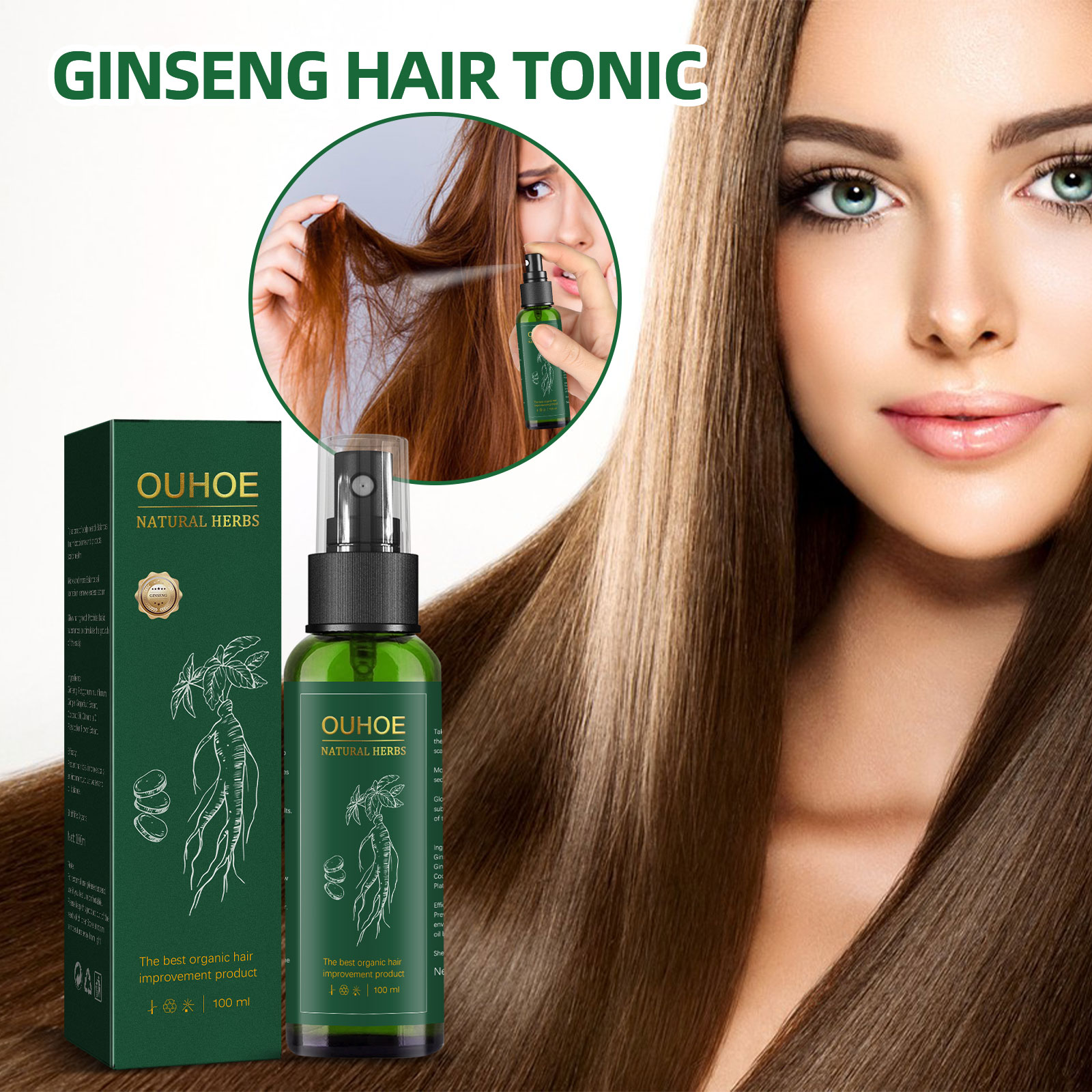 Nutrition And Fitness - Spray per la cura dei capelli