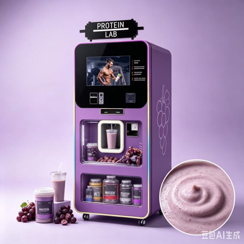 Nutrition Fitness Gym - Distributore Automatico di Frullati Proteici Personalizzato,