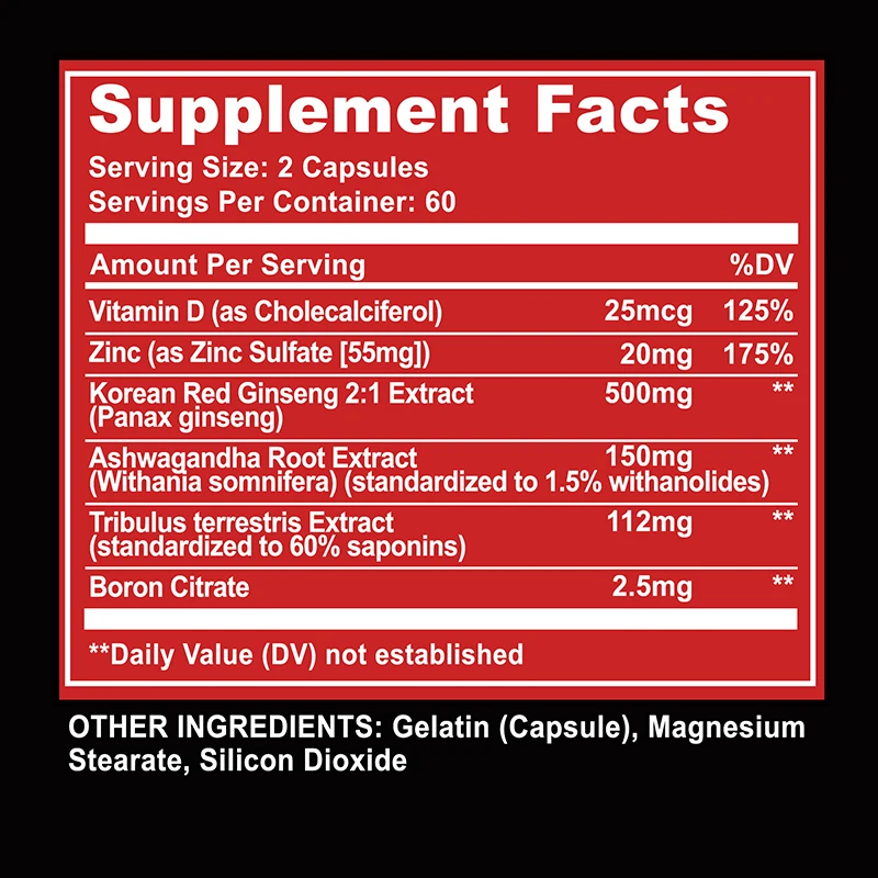 Muscle Builder per uomo 30+ -  - Ashwagandha Extract Root recensione e prezzo