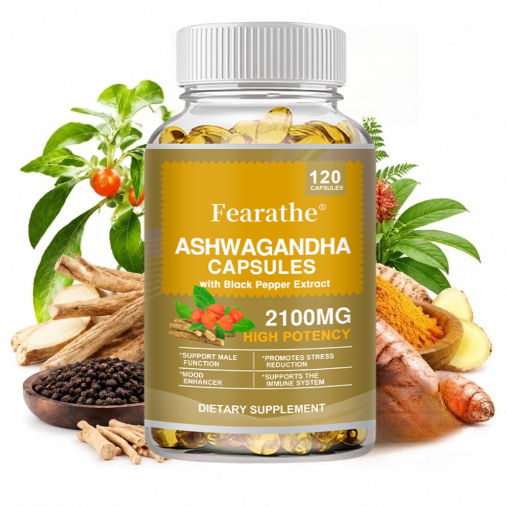 Capsule di Ashwagandha 2100mg, - Ashwagandha Extract Root recensione e prezzo